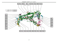 2012雷克萨斯LS460电路图-仪表板线束和线束 L-F-W