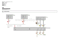 宝马7系G12电路图-前乘客侧后部座椅模块电源
