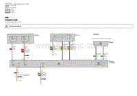 宝马7系G12电路图-车顶功能中心电源 v11