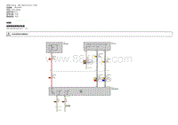 宝马7系G12电路图-前乘客座椅模块电源