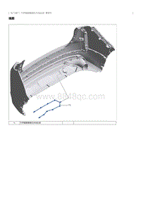 2022奔腾T99维修手册-行李箱脚踢感应天线总成