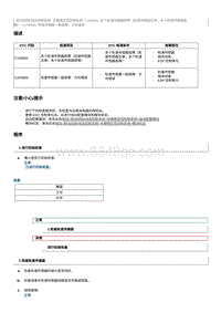 2022奔腾T99维修手册-维修说明 C109904