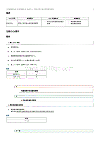 2022奔腾T99维修手册-维修说明 B16CF01