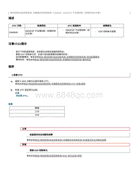 2022奔腾T99维修手册-维修说明 C006B06