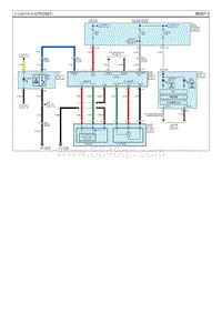 起亚KX3维修指南-P1827 4WD压力传感器信号电路与电源电路短路