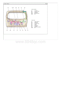 2015起亚KX3电路图（1.6T）-后备箱门线束