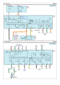 2015起亚KX3电路图（1.6T）-指示灯 仪表
