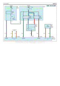 2015起亚KX3电路图（G 2.0 MPI NU）倒车灯