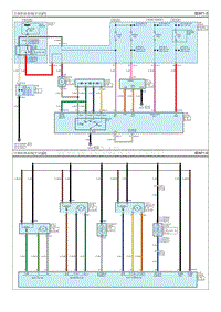 2015起亚KX3电路图（1.6T）-空调控制系统 手动 