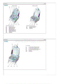 2016起亚KX3 G2.0 MPI-座椅线束