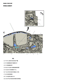 2019全新君威-乘客舱车顶部件视图