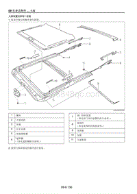 2021马自达CX-30EV-天窗装置的拆卸组装