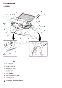2016君威维修手册-行李厢车辆后部部件视图