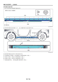 2021马自达CX-30EV-侧门槛条总成的安装