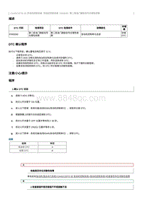 2023奔腾M9维修手册-维修说明 P060D00