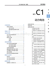 2023雷霆EV维修手册-C1 动力电池