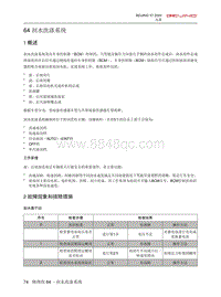 2020北京X7维修手册-64 刮水洗涤系统