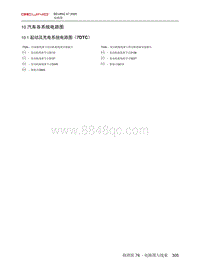 2020北京X7电路图-10.1  起动及充电系统电路图（7DTC）