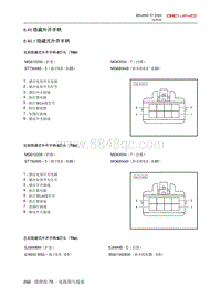 2020北京X7电路图-8.40  隐藏外开手柄