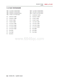 2020北京X7电路图-10.40  电动门锁系统电路图