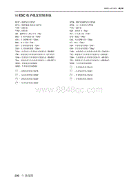 2021北京EU7电路图-16  ESC 电子稳定控制系统