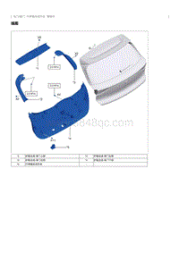 2021奔腾T55维修手册-行李箱关闭开关