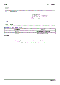 2020传祺GA4 PLUS-2.2.6.9 DTC B1C1212 B1C1211