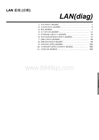 2023傲虎维修手册-LAN 系统 诊断 