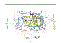 2023埃尔法和威尔法-发动机室零件位置 ENGA25AAGR-P2