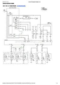 2024本田UR-V 2.0L 转向信号 危险警告灯电路图