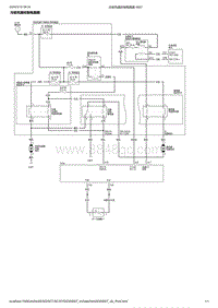 2024本田UR-V 1.5L 冷却风扇控制电路图 1.5L 