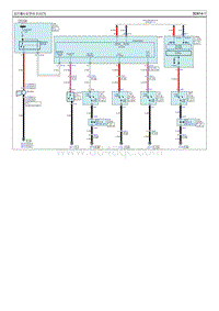 2019起亚KX7电路图G2.0GDI 无钥匙进入和防盗警报系统