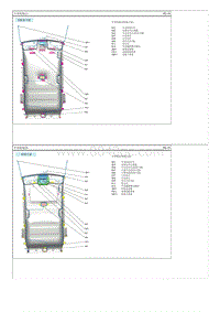 2017起亚KX7电路图G2.0GDI车顶线束