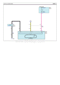 2017起亚KX7电路图G2.0GDI电铬室内后视镜系统