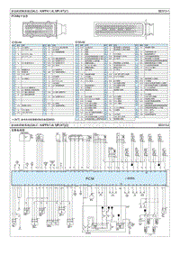 20221奕跑KX1电路图 发动机控制系统 A T 