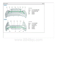 2019起亚KX5电路图G2.0 保险杠线束