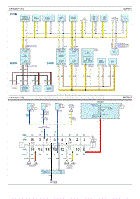 2014起亚K5电路图G2.0 Nu 诊断连接分布