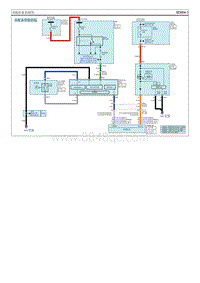 2014起亚K5电路图G2.0 Nu 钥匙防盗系统