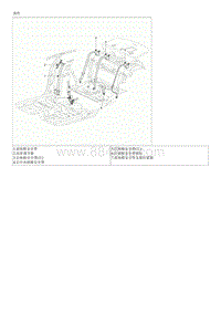 2015起亚K5维修手册G2.4 座椅安全带