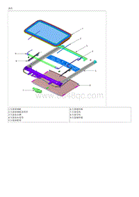 2019起亚K5维修手册G1.6T 天窗