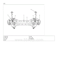 2019起亚K5维修手册G2.0T 后悬架系统