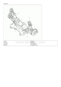 2017起亚K5 HEV维修手册-前悬架系统
