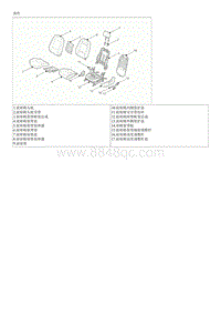 2018起亚K4维修手册G1.8-部件和部件位置