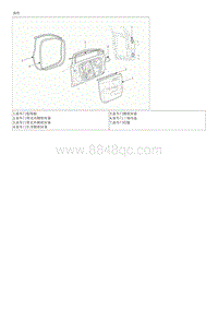 2018起亚K4维修手册G1.6-部件和部件位置