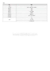 2018起亚K4维修手册G1.6-规格