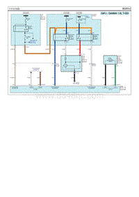 2015起亚K4电路图G1.6 冷却系统