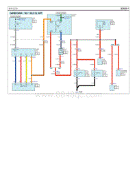 2019起亚K4电路图G4NA 2.0 倒车灯