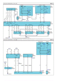 2010秀尔G1.6电路图-鼓风机 空调控制系统 手动 