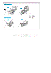 2011秀尔G1.6电路图-蓄电池线束