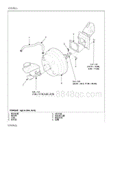 2007锐欧G1.4DOHC部品检查-Brake Booster